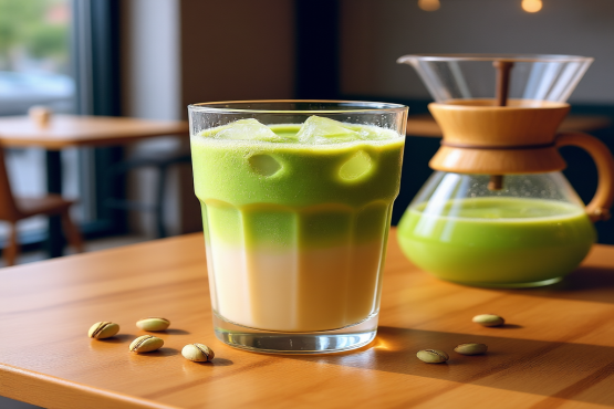 Iced Pistachio ( فستق مثلج )