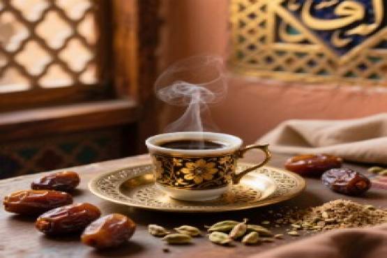 Cup Arabic Coffee ( فنجان قهوة عربية )