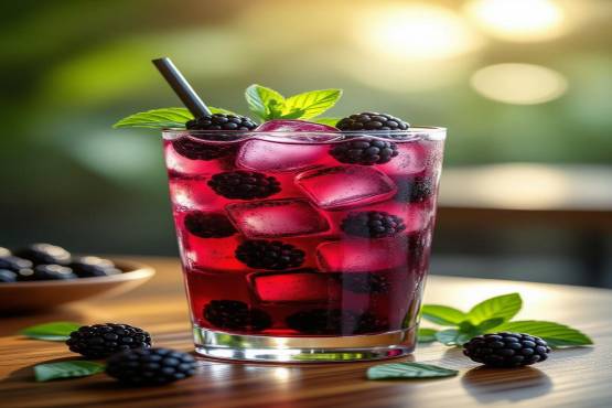 Mojito Blackberry ( موخيتو التوت الأسود )